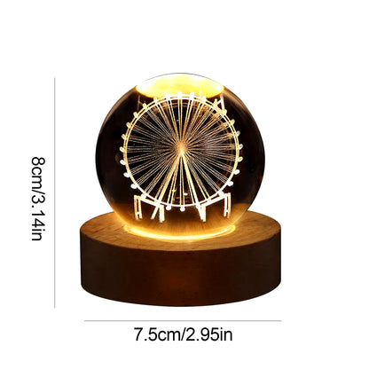 Crystal Ball Night Light