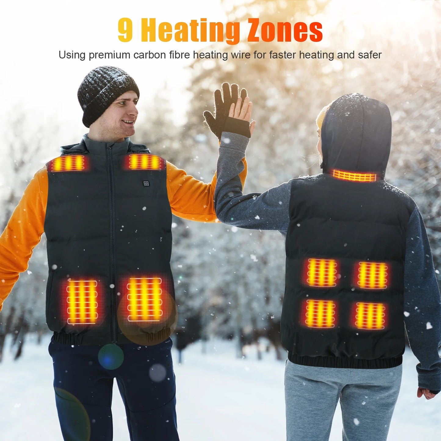 Heated Vest for Mens and Womens 