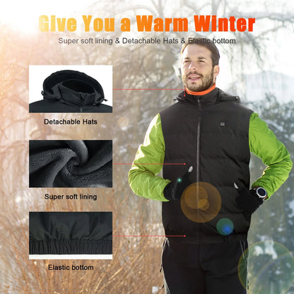 Heated Vest for Mens and Womens 