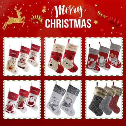  Luxury Gold Christmas Stockings 